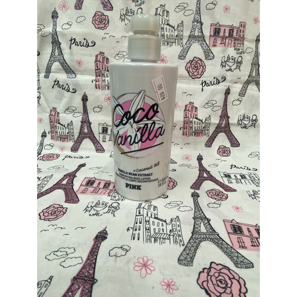 Victoria's Secret PINK Coco Vanilla Body Lotion Coconut Oil 14 fl oz Pump Bottle